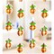 Makar Sankranti 4PC Paper Frill Kalash - Decorative Paper Kalash Frills Wall Hanging for Sankranthi Lohri Pongal Indian Harvest Festival Backdrop Kalash Decor Strings - Indian Wedding Favor